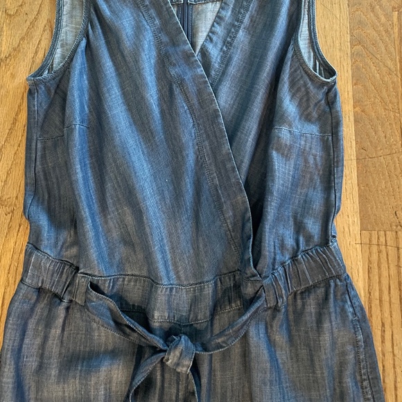Talbots chambray denim jumpsuit - Picture 2 of 6